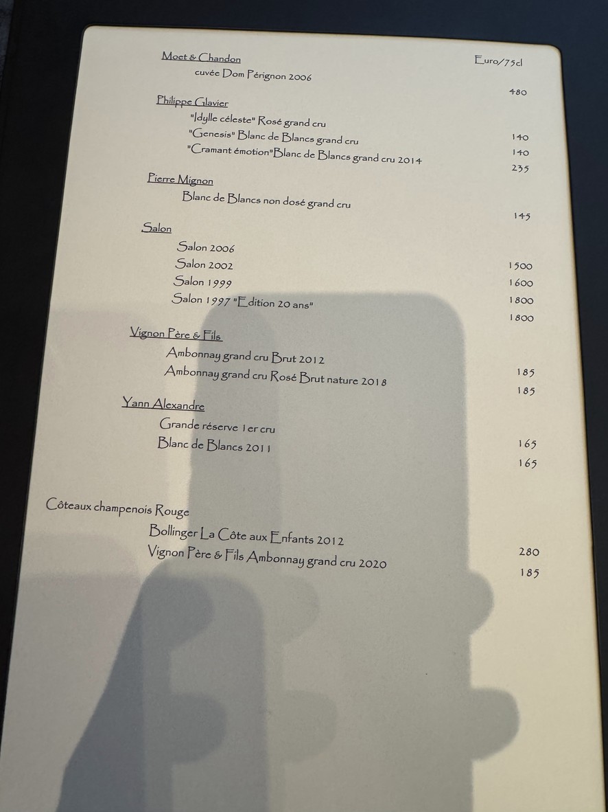 L'Archeste menu 3
