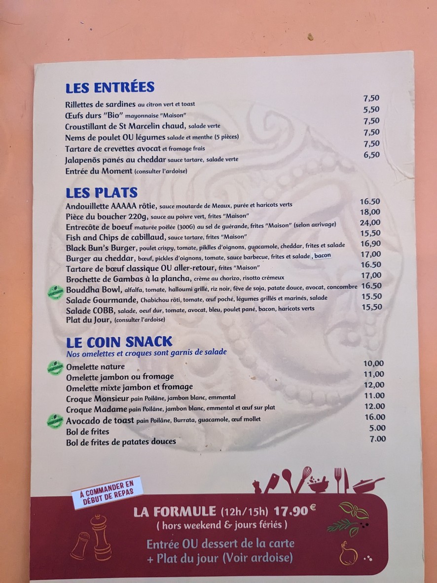 LE-PENTY menu 1