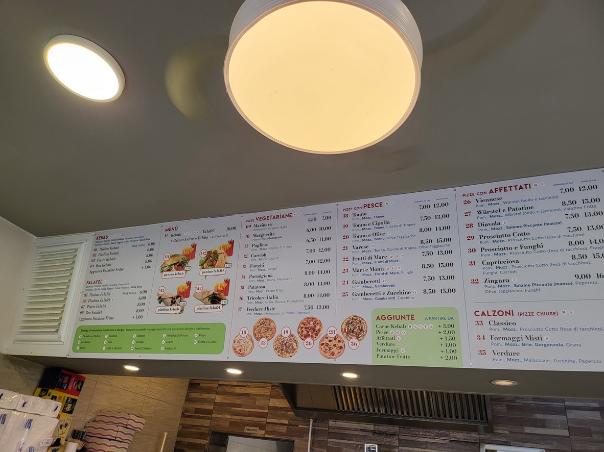 Pizza kebab istanbul menu 1