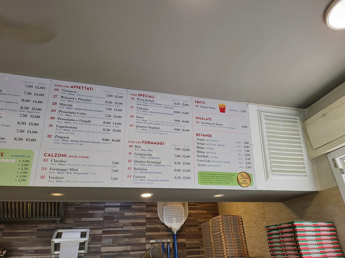 Pizza kebab istanbul menu 2