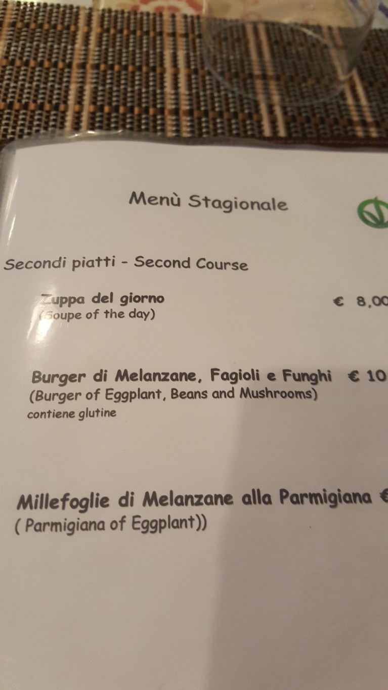 Ristorante Vegano Ma Va? | Prati menu 3