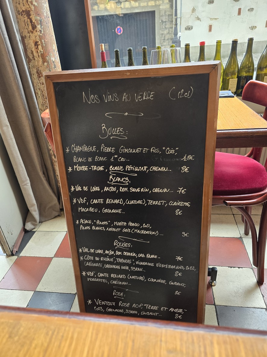 Le bon, la butte menu 2