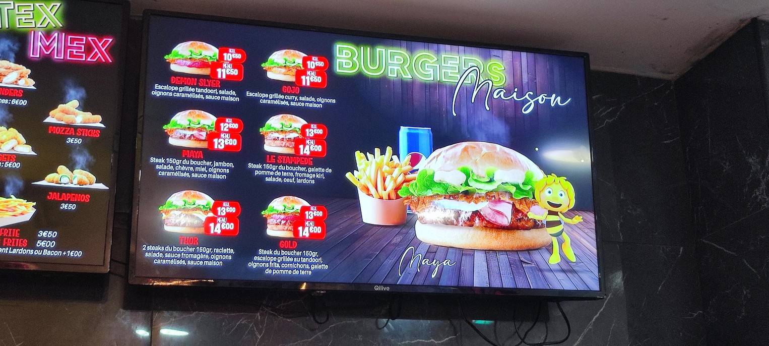 Le World Food menu 1