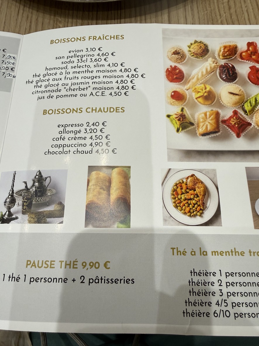 Laouz menu 2