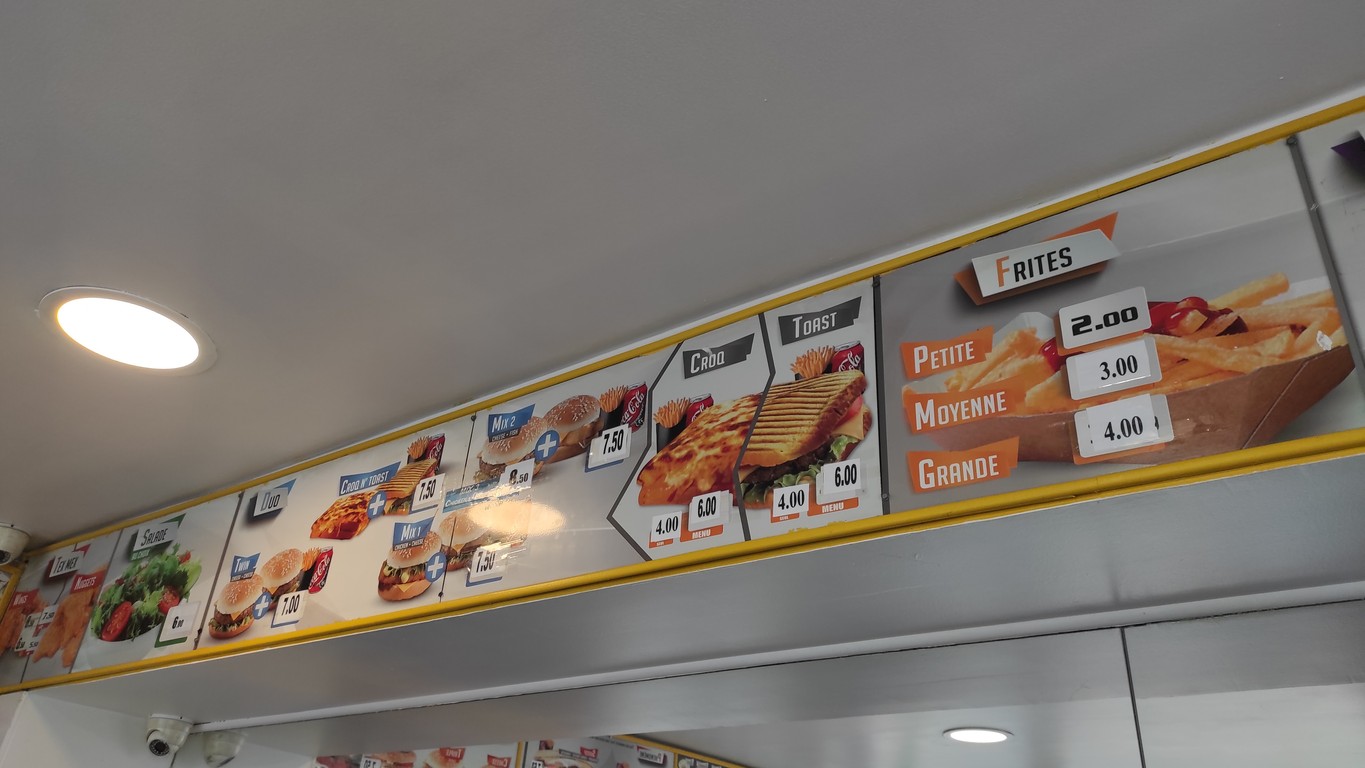 Le Majestic menu 2