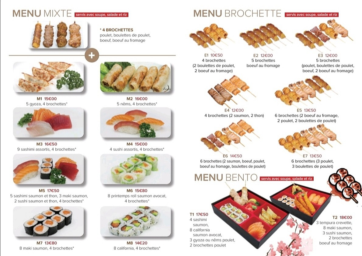 Tekkaba menu 3