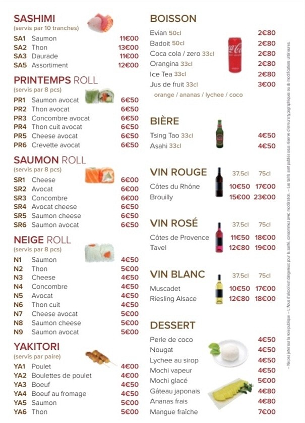 Tekkaba menu 4