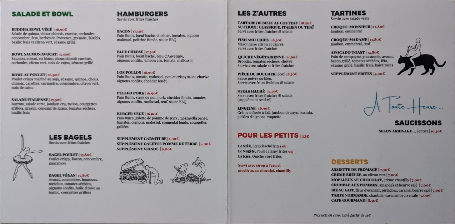 Zig Zag menu 1