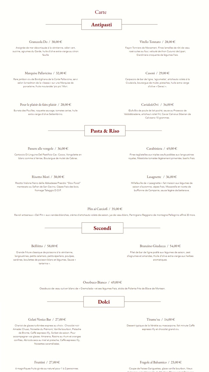 mori menu 1