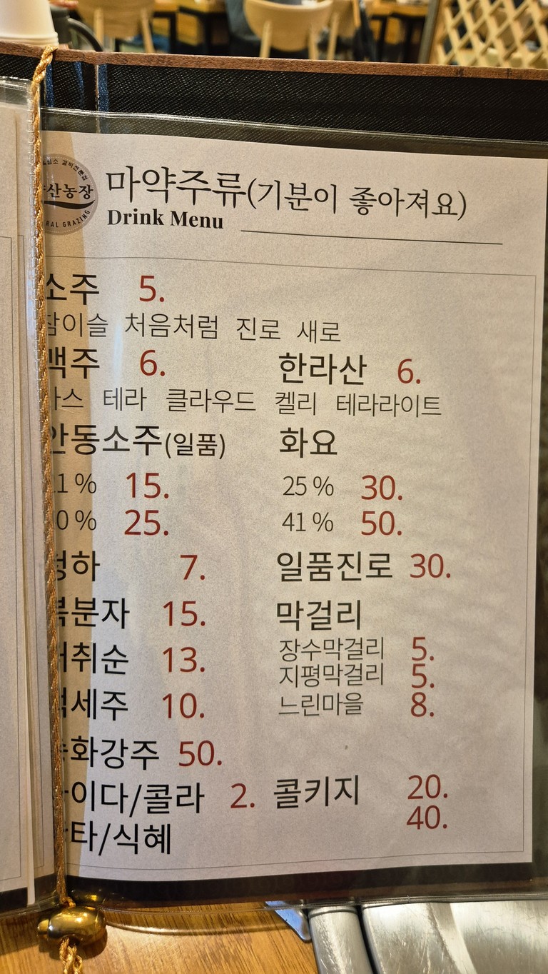 Granja de cabra negra Bao Luo menu 5