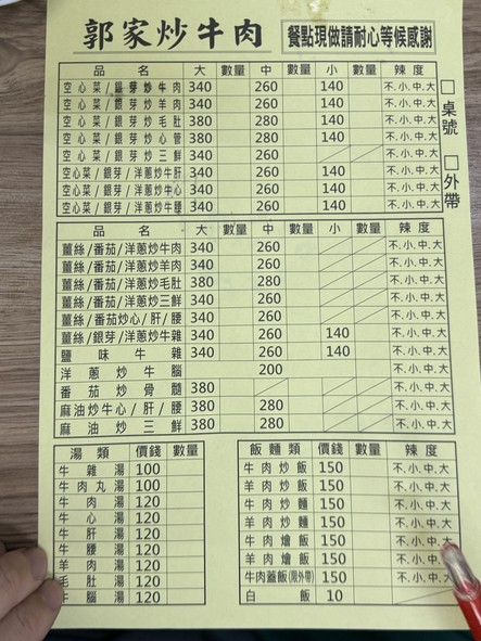 Guo Jia Chao Niu Rou