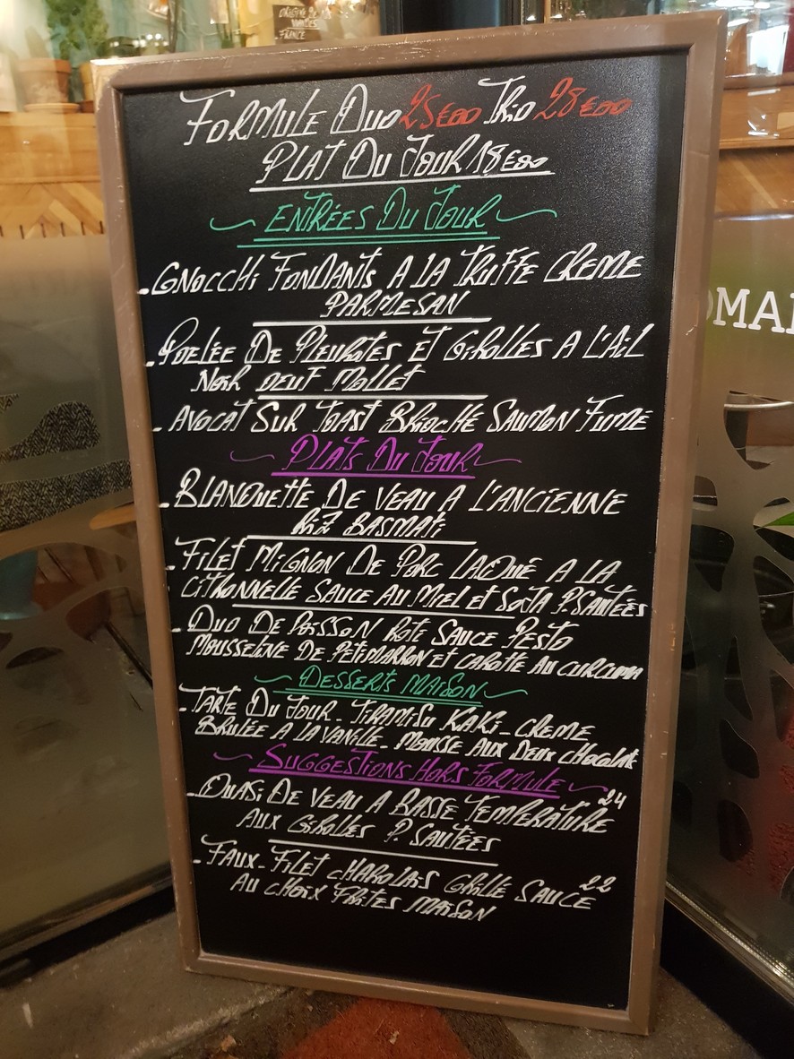 Miromar menu 1