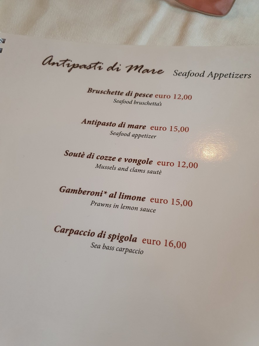 La Locanda di Bacco | Ristorante Storico Roma menu 2