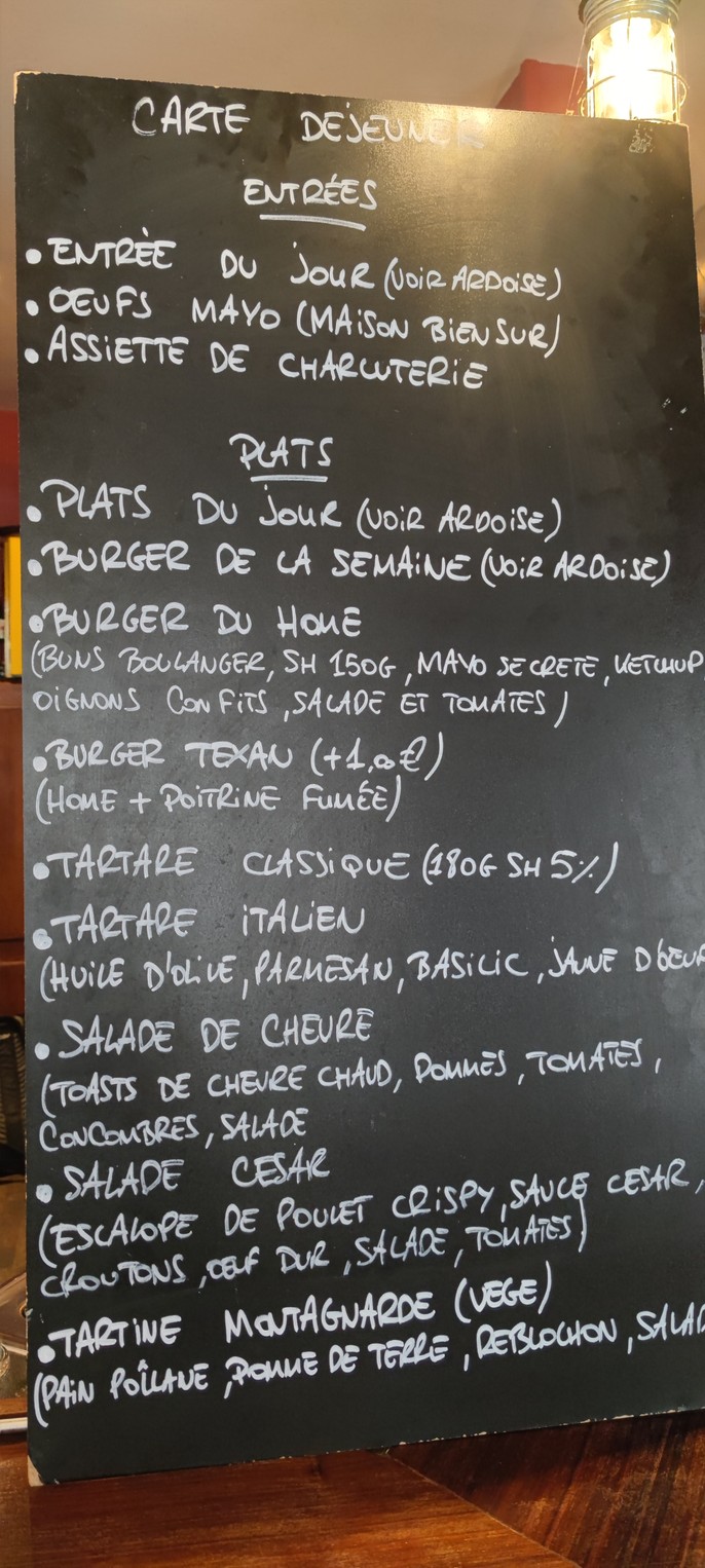 Home Sweet Home menu 1