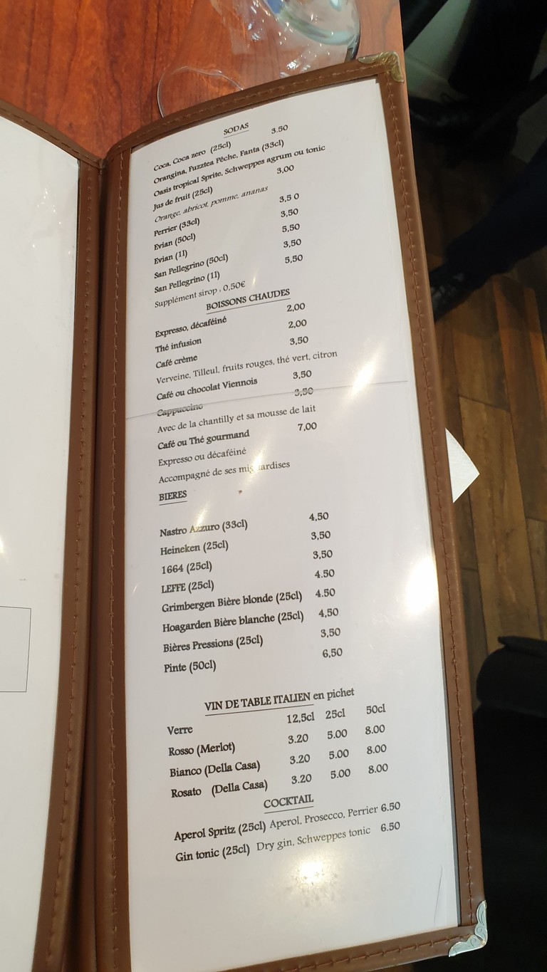 Molto Gusto menu 4