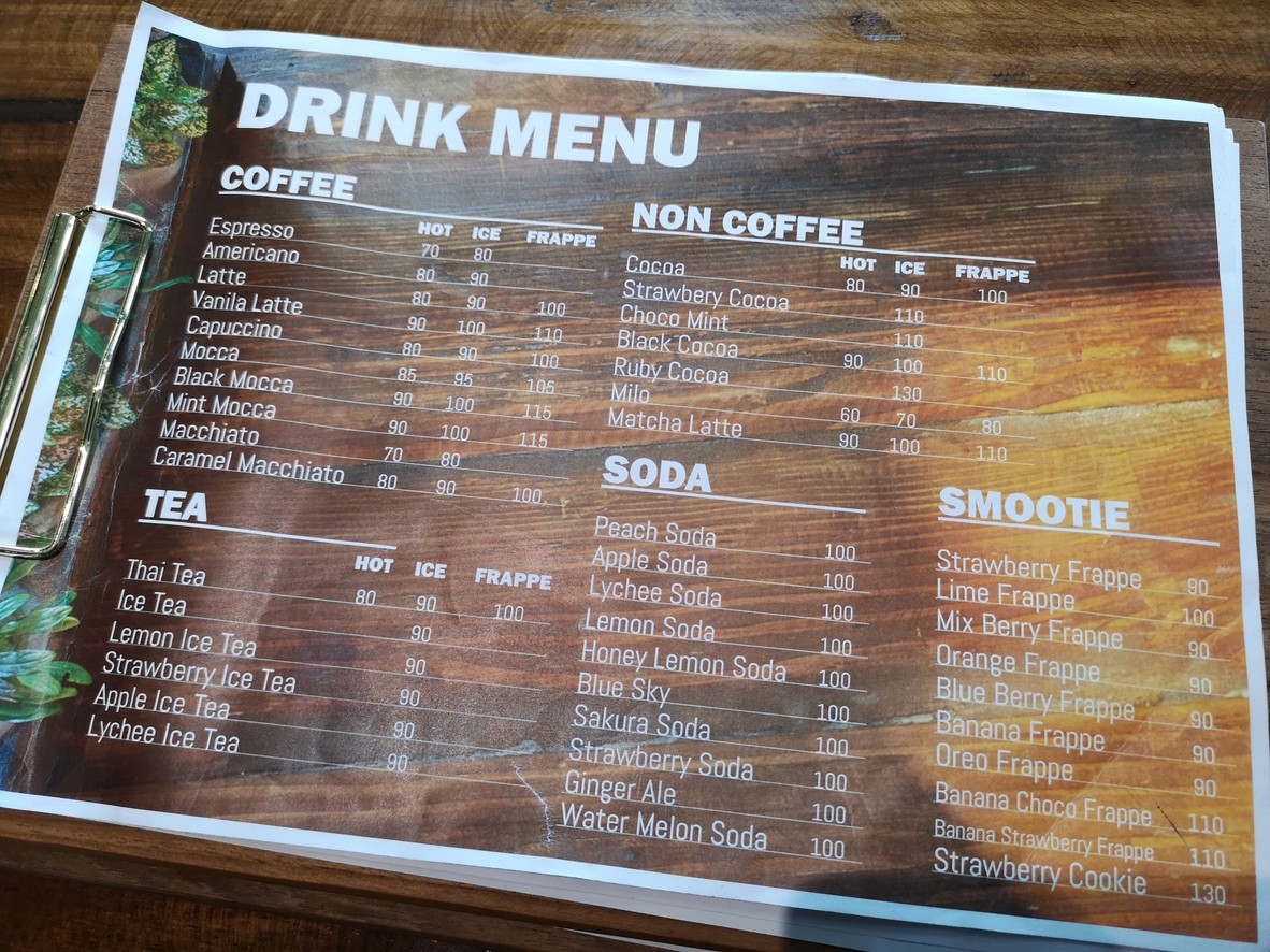 Rest Nest Cafe' menu 4