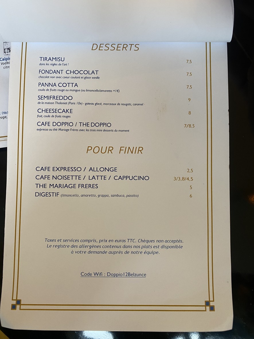 Doppio menu 3