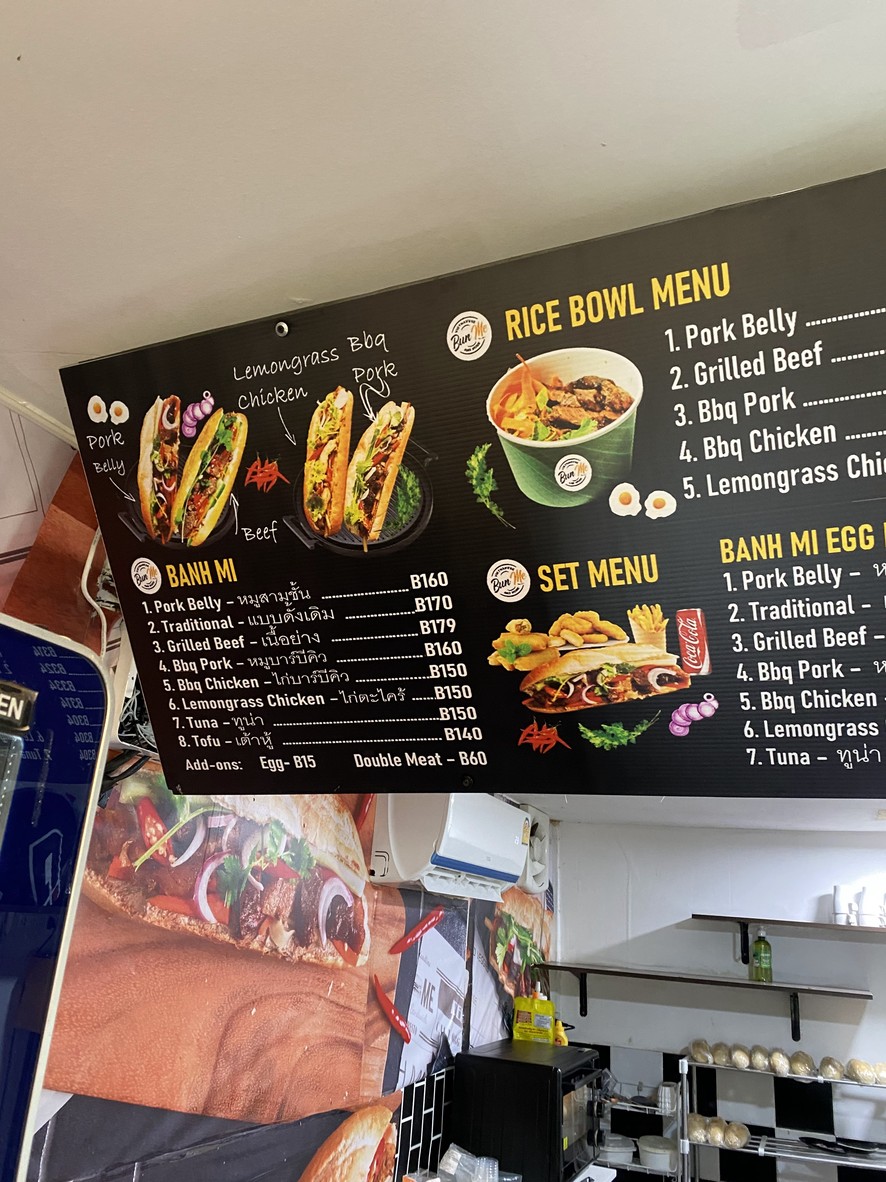 BUN ME & MORE - Sukhumvit 56 menu 2