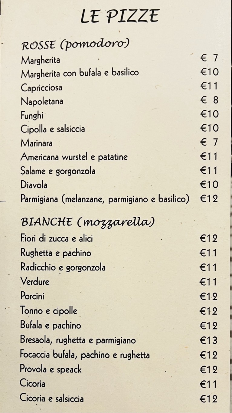 Ristorante La Fornace menu 4