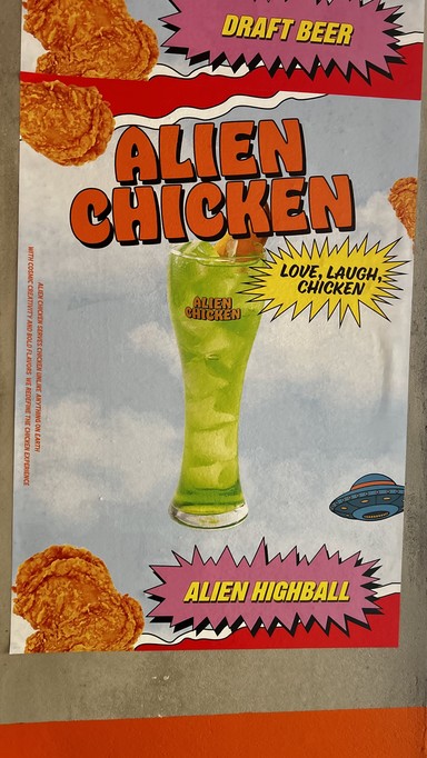 Pollo Alienígena (ALIEN CHICKEN)