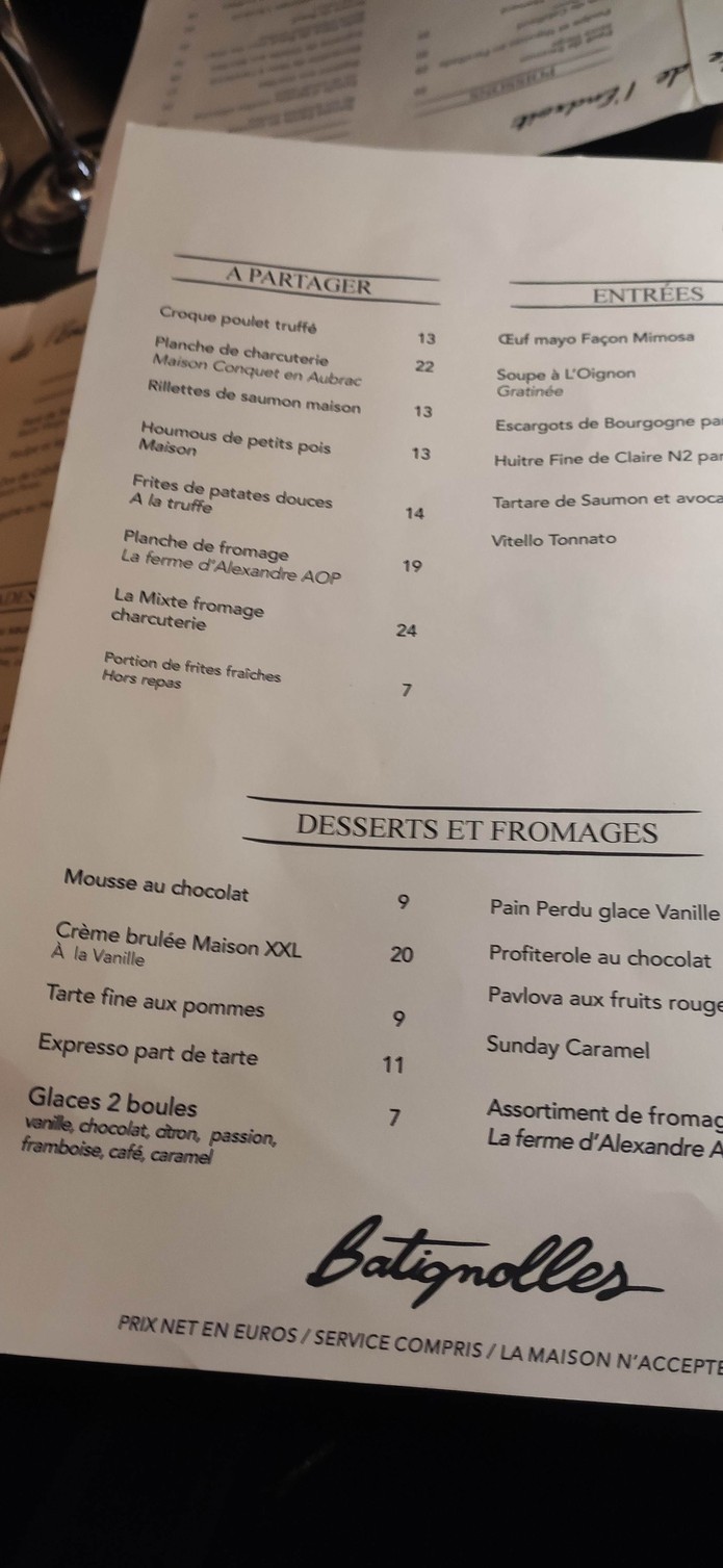 L’Endroit menu 3