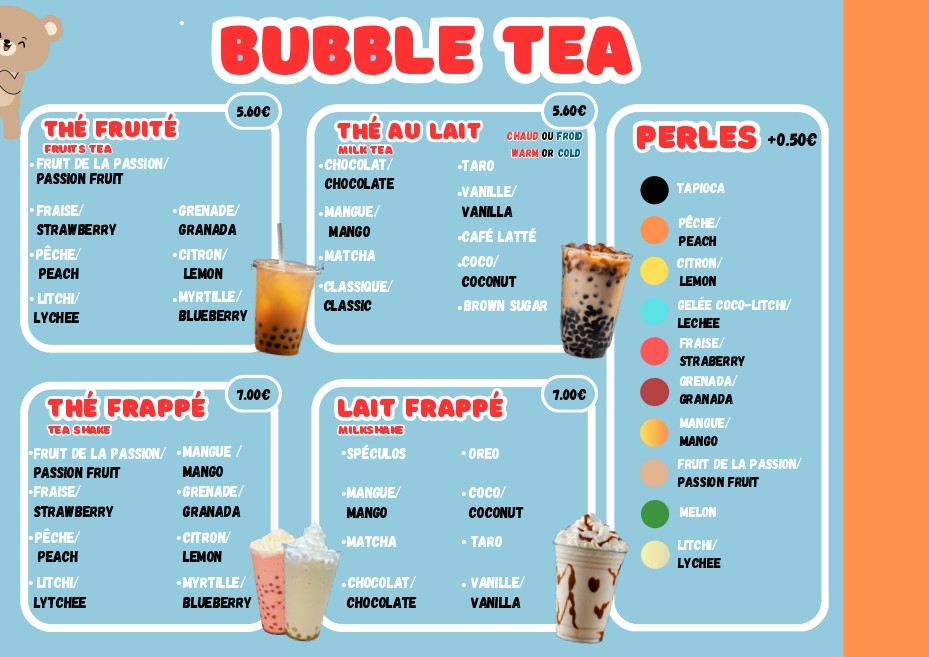 Yumy Bowl menu 2