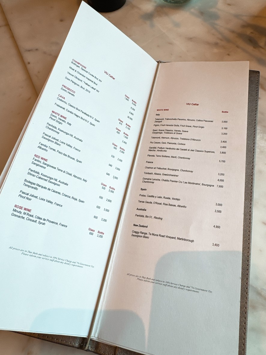 VIU menu 5