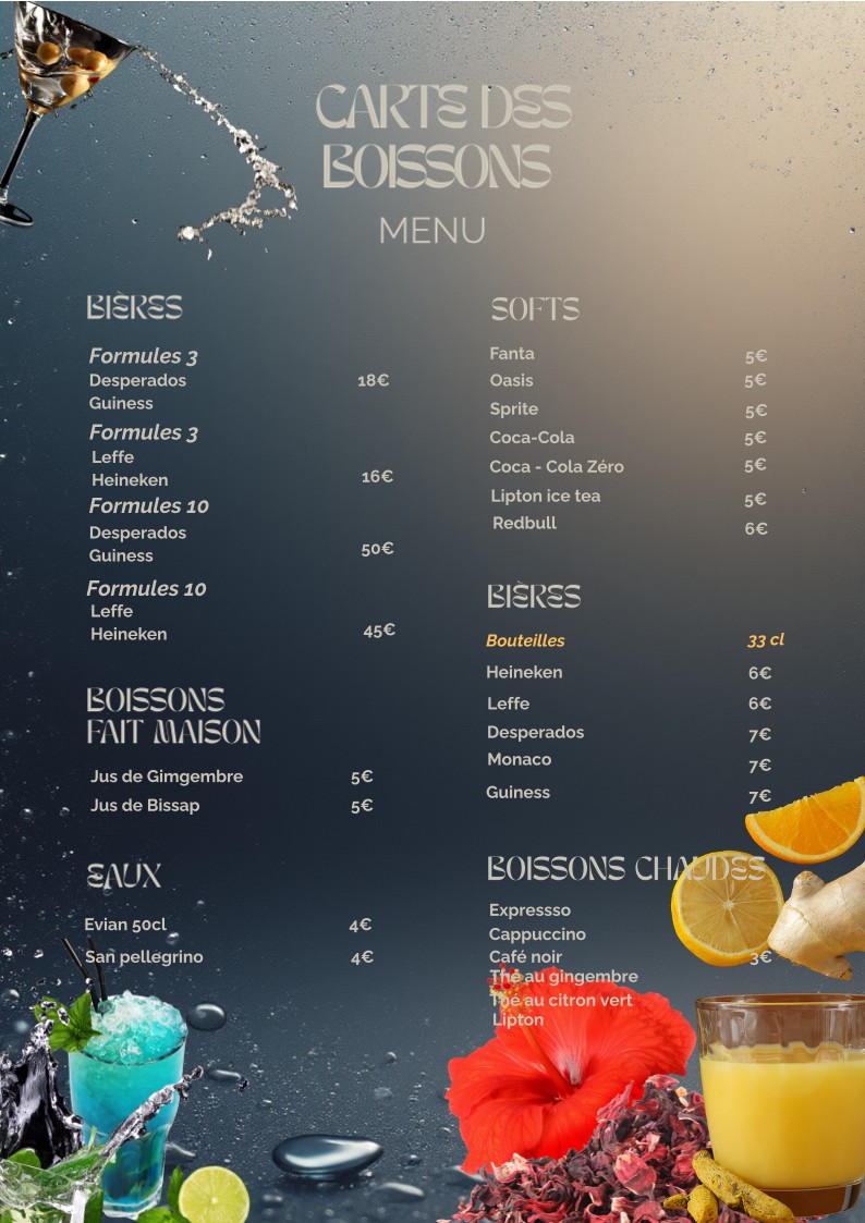 Restaurant Kolya Paris menu 5