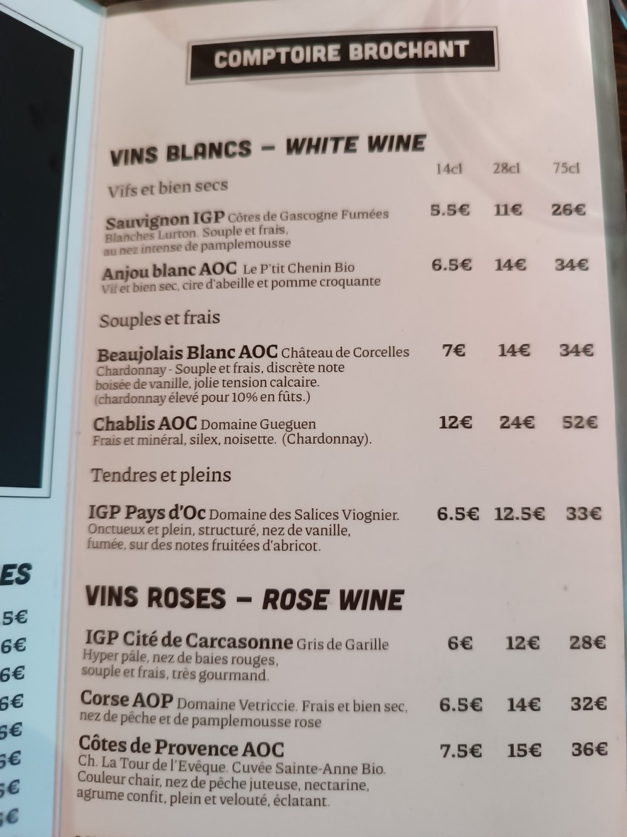 Café Dupont menu 4
