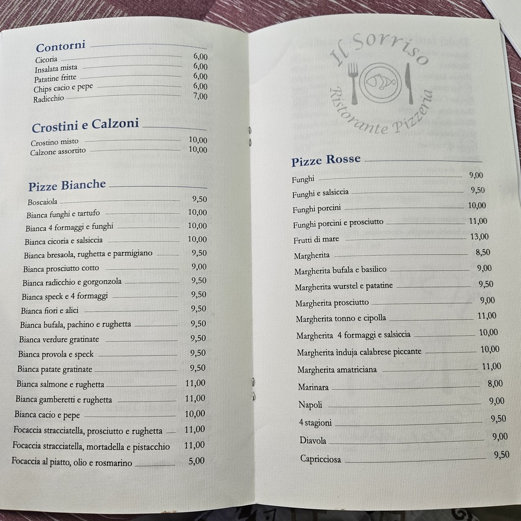 Ristorante Il Sorriso menu 2