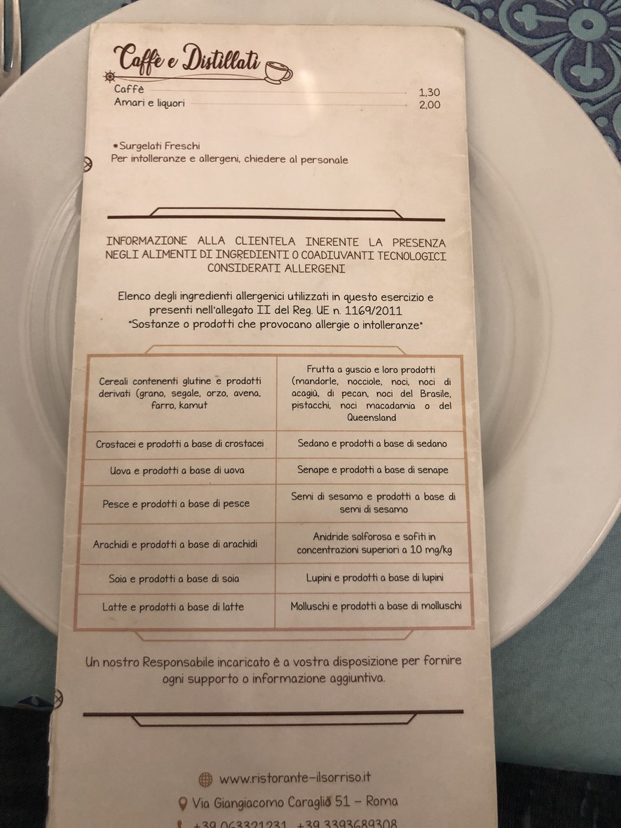 Ristorante Il Sorriso menu 4