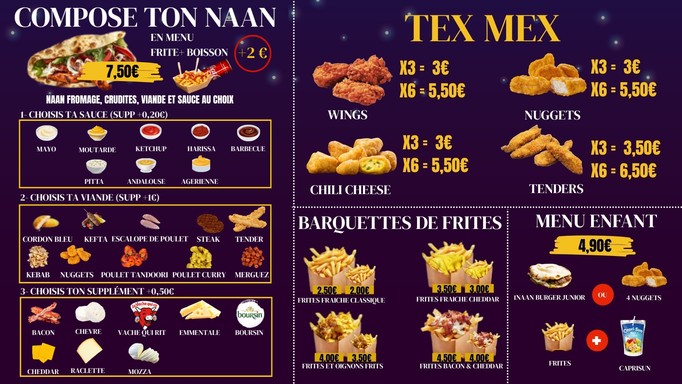 SUPER NAAN - NAAN & KEBAB