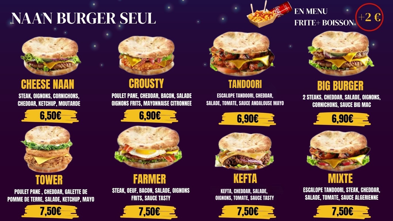 SUPER NAAN - NAAN & KEBAB menu 3