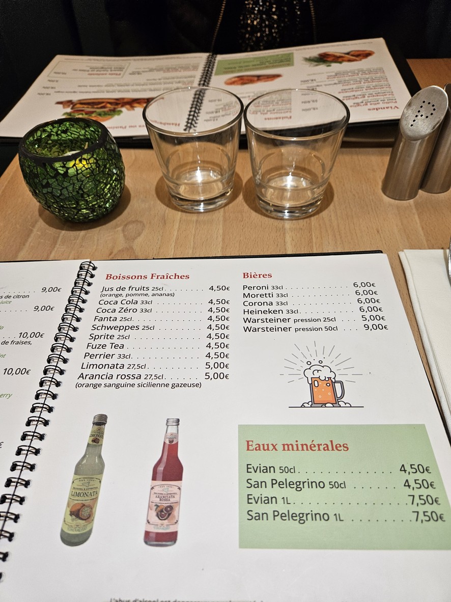 Bella Italia menu 2