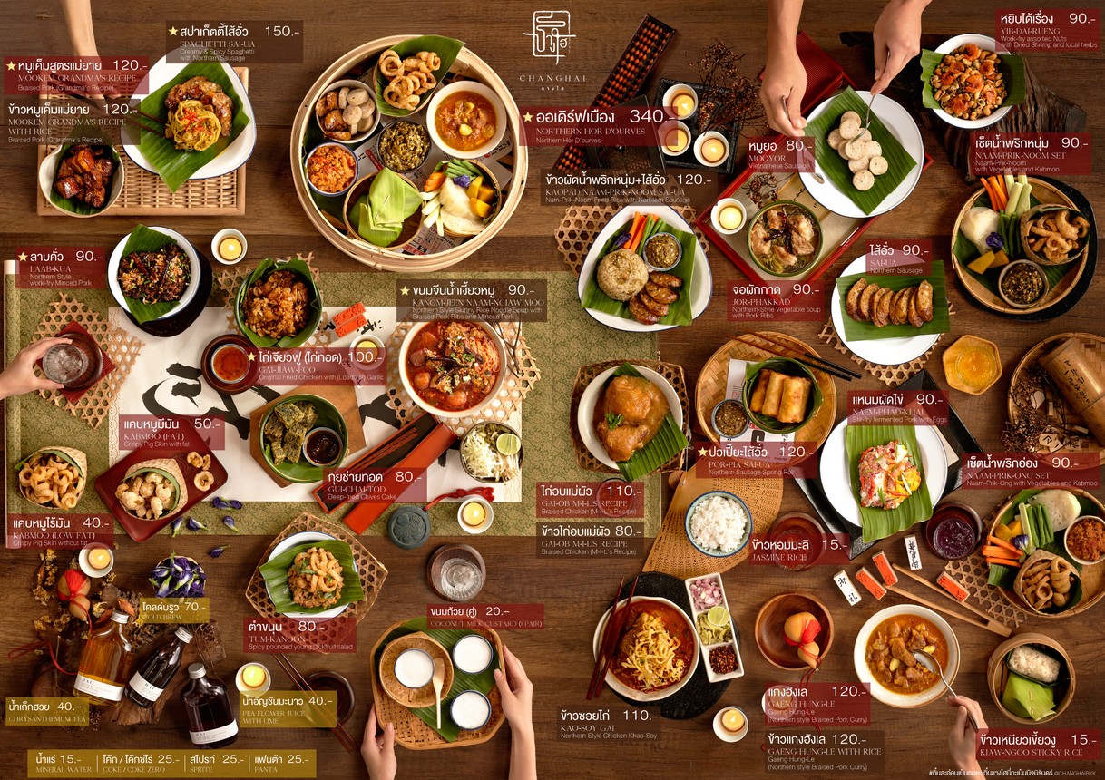 CHANGHAI menu 1