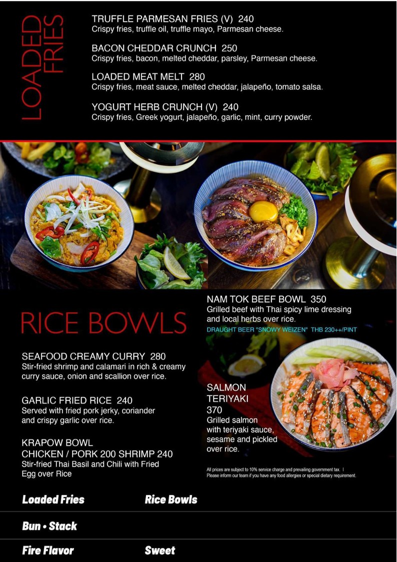 迪酒廊和啤酒花园曼谷 menu 3