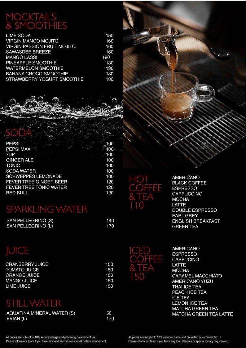 迪酒廊和啤酒花园曼谷 menu 6