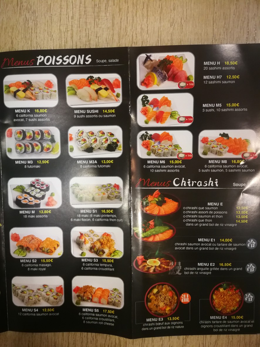 Toyama menu 2