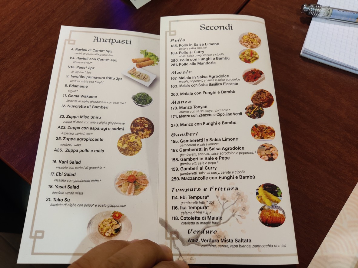 Makoto menu 1