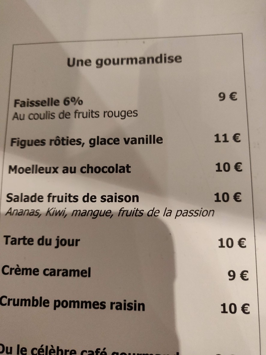 Scorzo menu 2