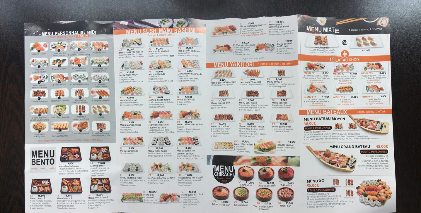 Wahaha menu 2