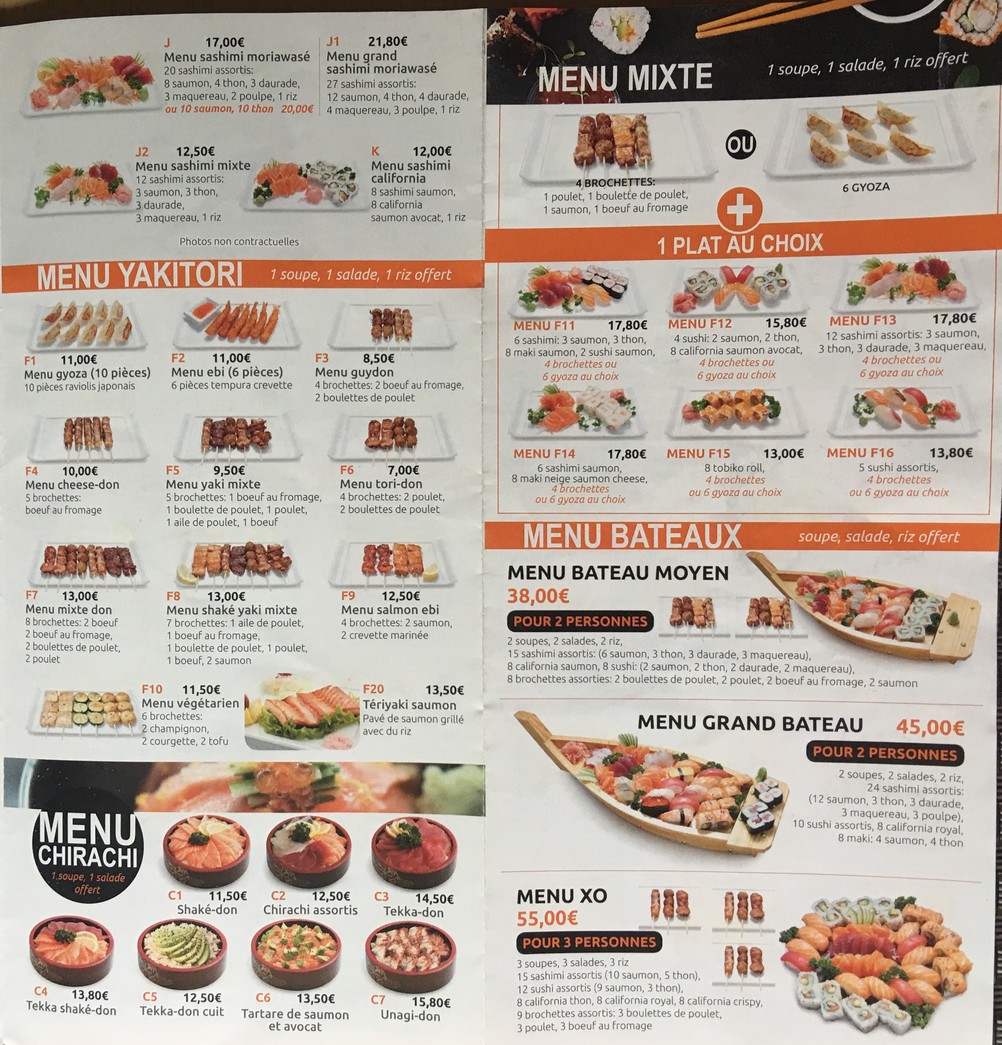 Wahaha menu 3