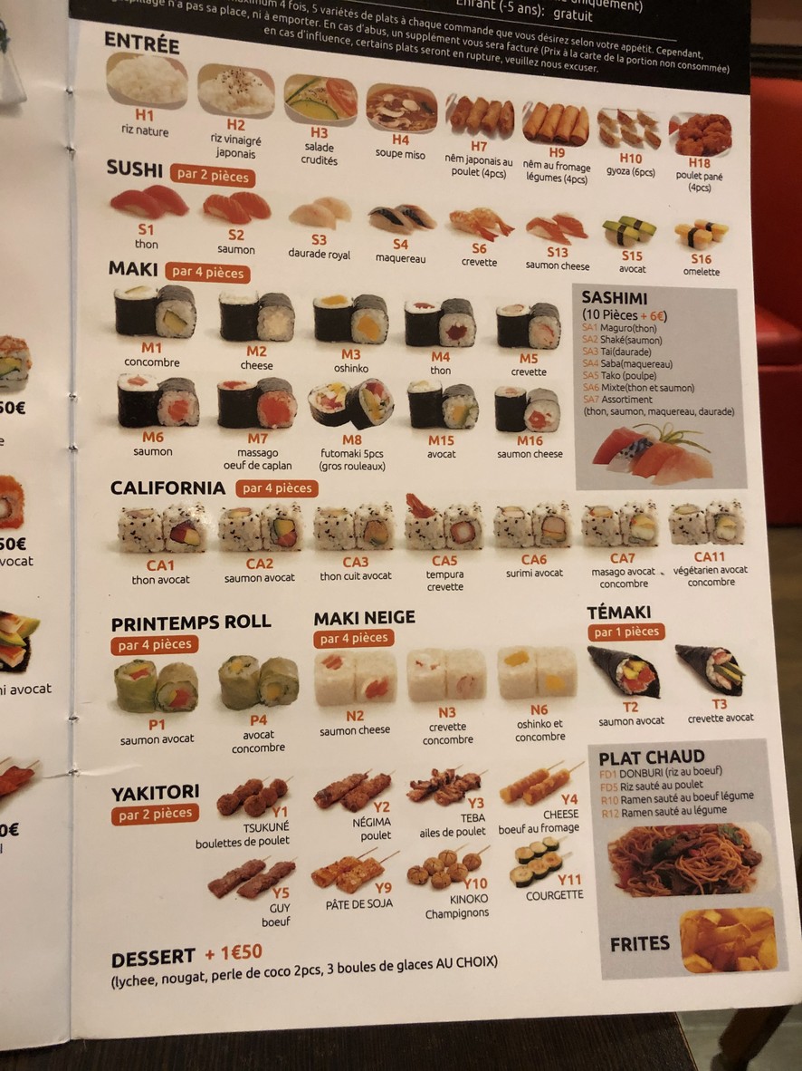 Wahaha menu 5