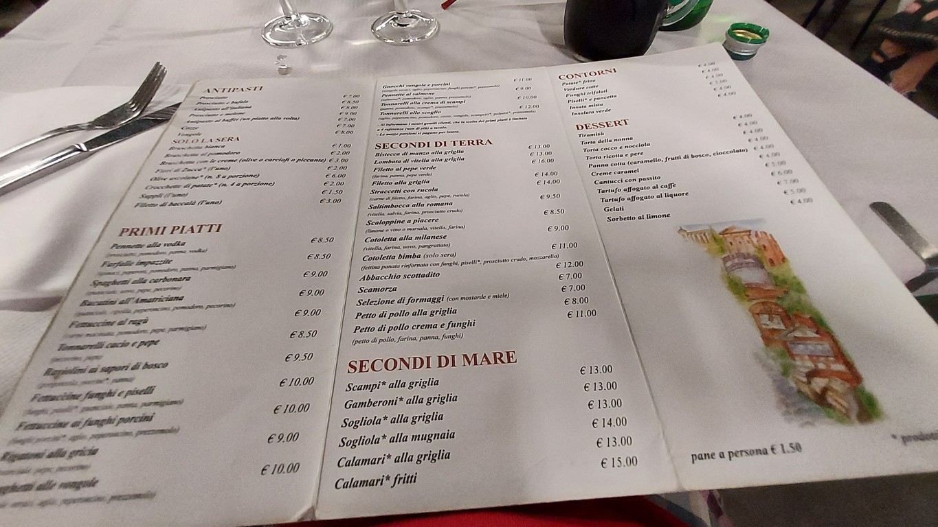 Hostaria pizzeria Al Bivio menu 2