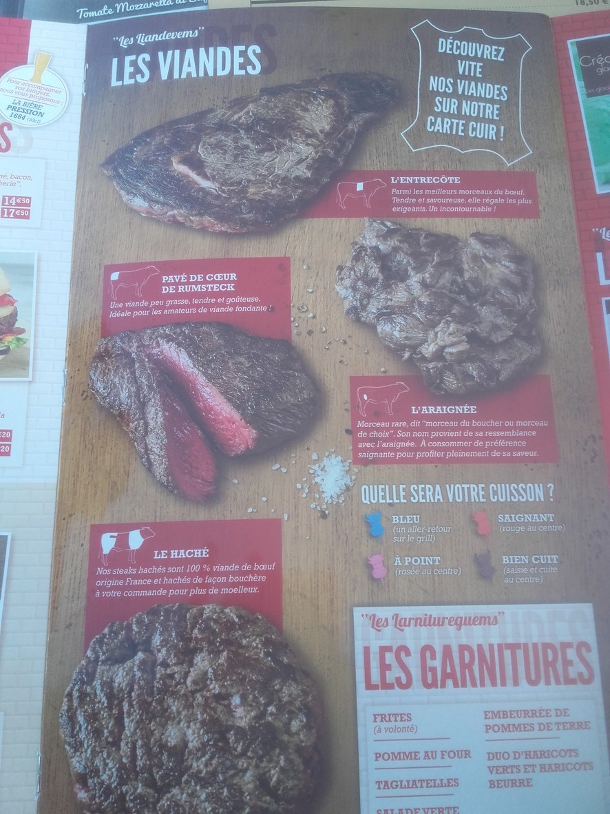 La Criée Gennevilliers menu 5