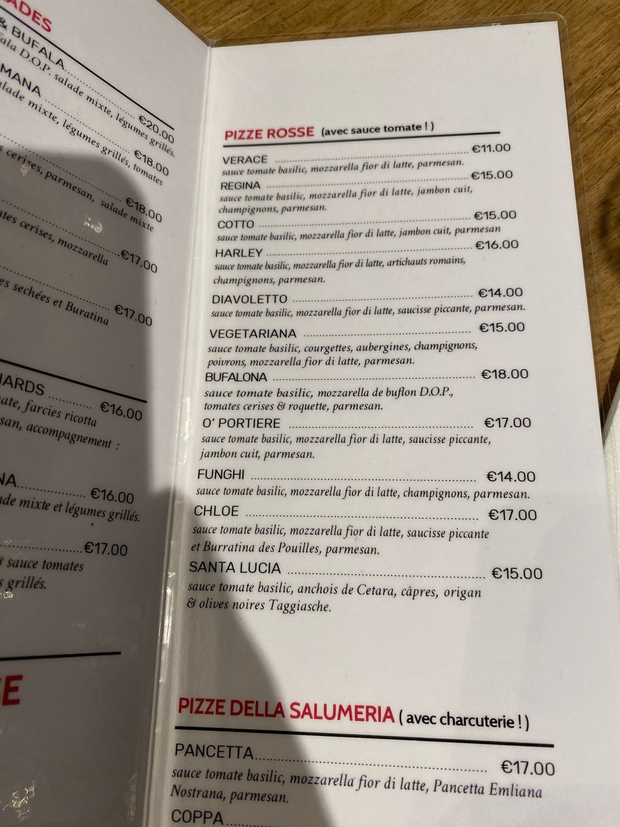 Bombolò menu 2