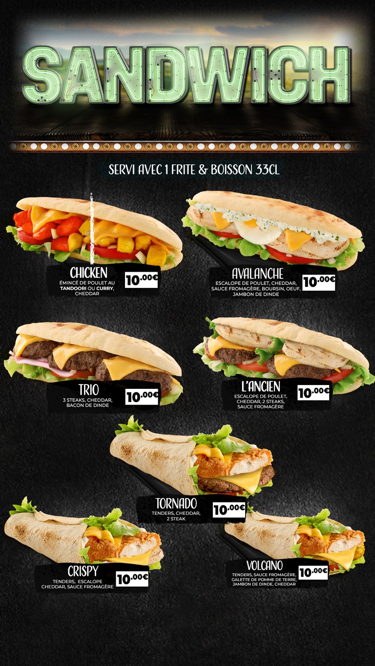 Macadam Restaurant menu 4