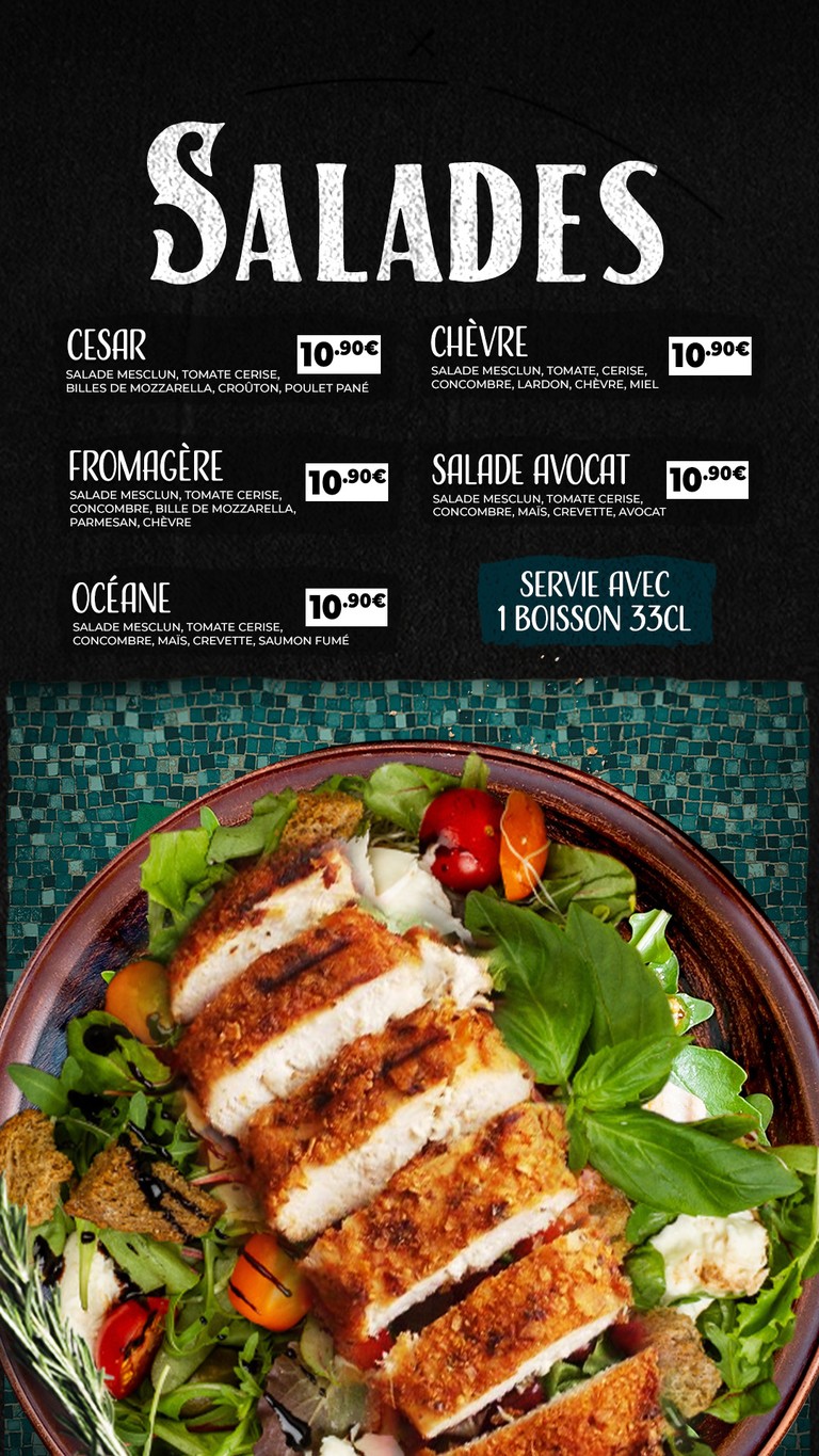 Macadam Restaurant menu 9