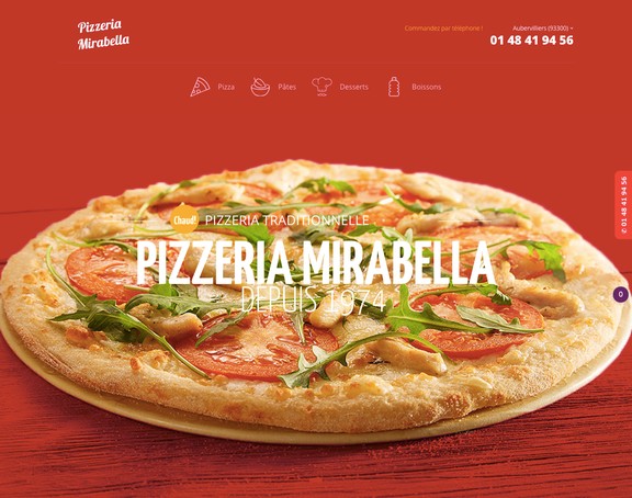 Pizzeria restaurant Mirabella