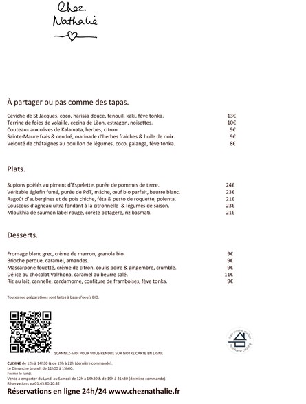 Restaurant Chez Nathalie